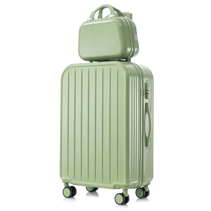 Unisex Stylish Dual-Layer Hard-Shell Luggage Set Bowlift
