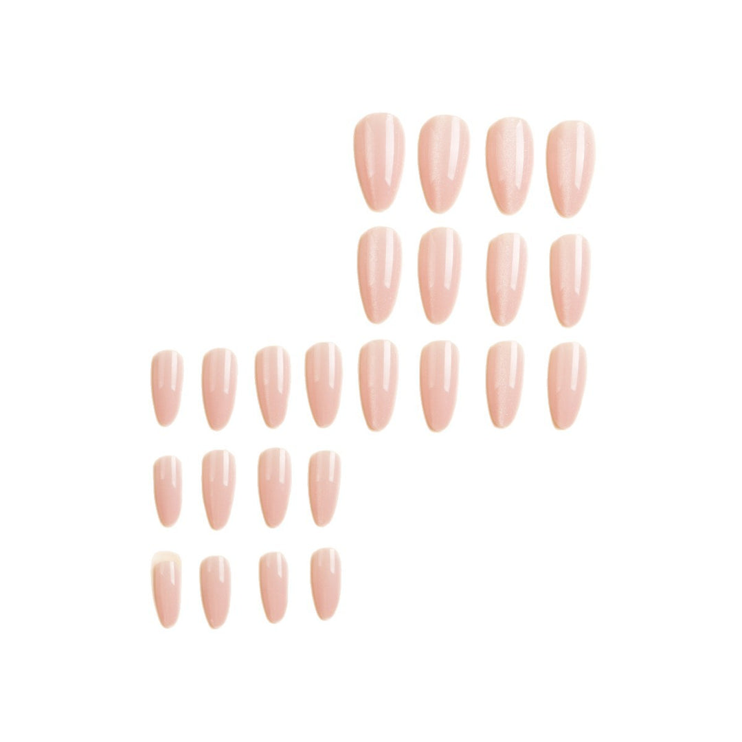 Glossy Stiletto Press-On Nail Extensions Bowlift