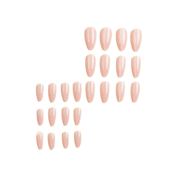 Glossy Stiletto Press-On Nail Extensions Bowlift