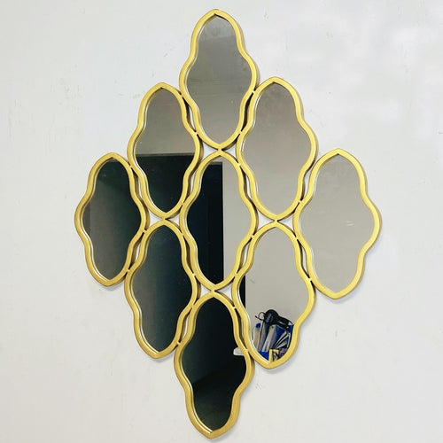 Decorative Multi-Panel Wall Mirror Bowlift