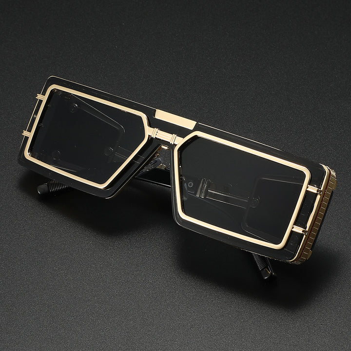 Ladies Fashion Designer Sunglasses with Generous Frame and Stylish Accent Bowlift