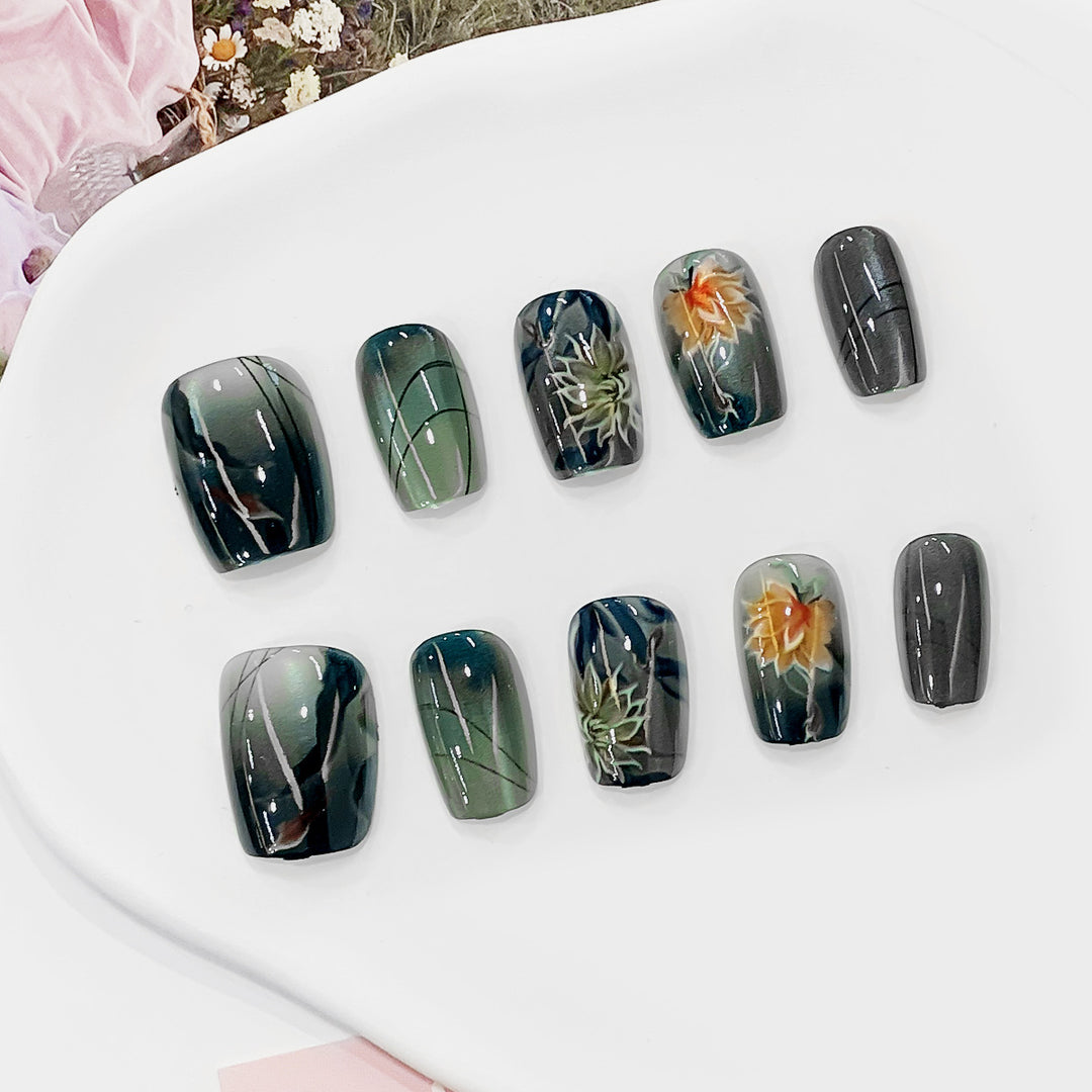 Creative and artistic nail art Bowlift