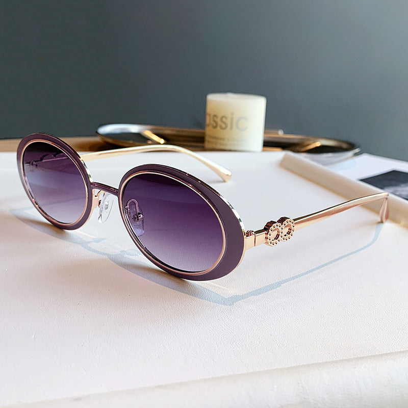 Women's fashionable sunglasses with stylish oceanic design Bowlift