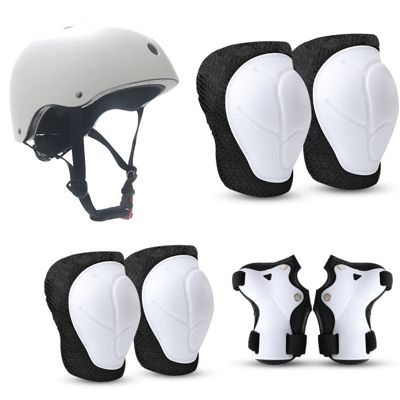 Children's Colorful Safety Helmet and Protective Gear Set Bowlift