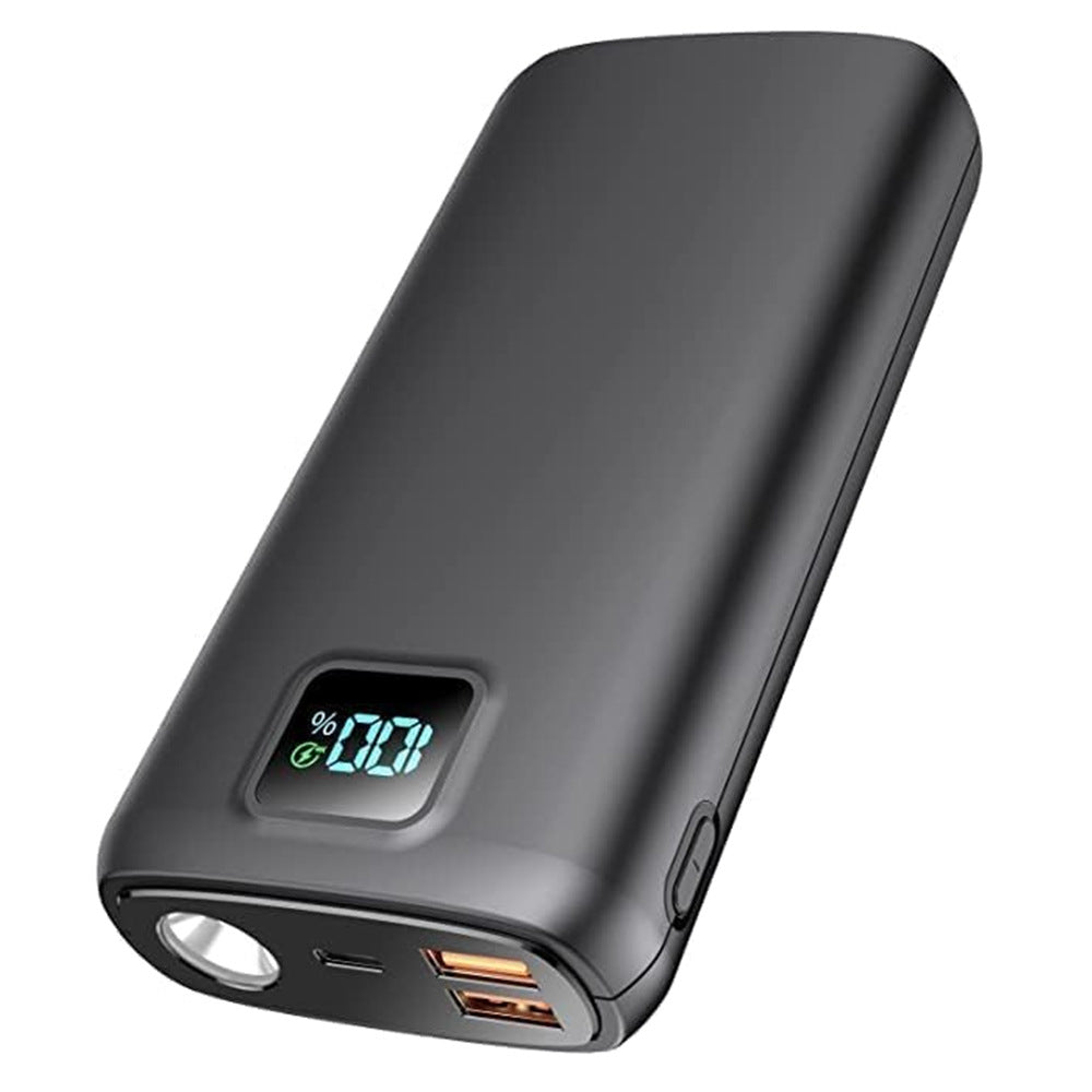 Portable power bank with digital LED display and flashlight function Bowlift
