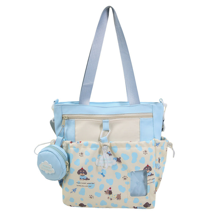 Playful Cartoon-Inspired School Backpack Bowlift