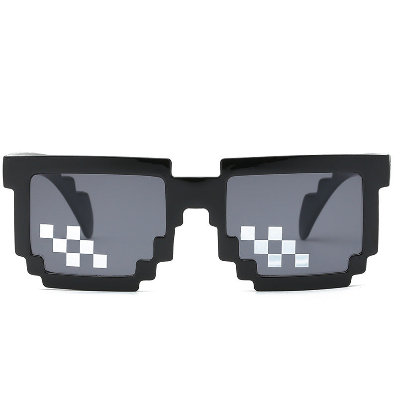 Women's eye-catching pixel-pattern sunglasses Bowlift