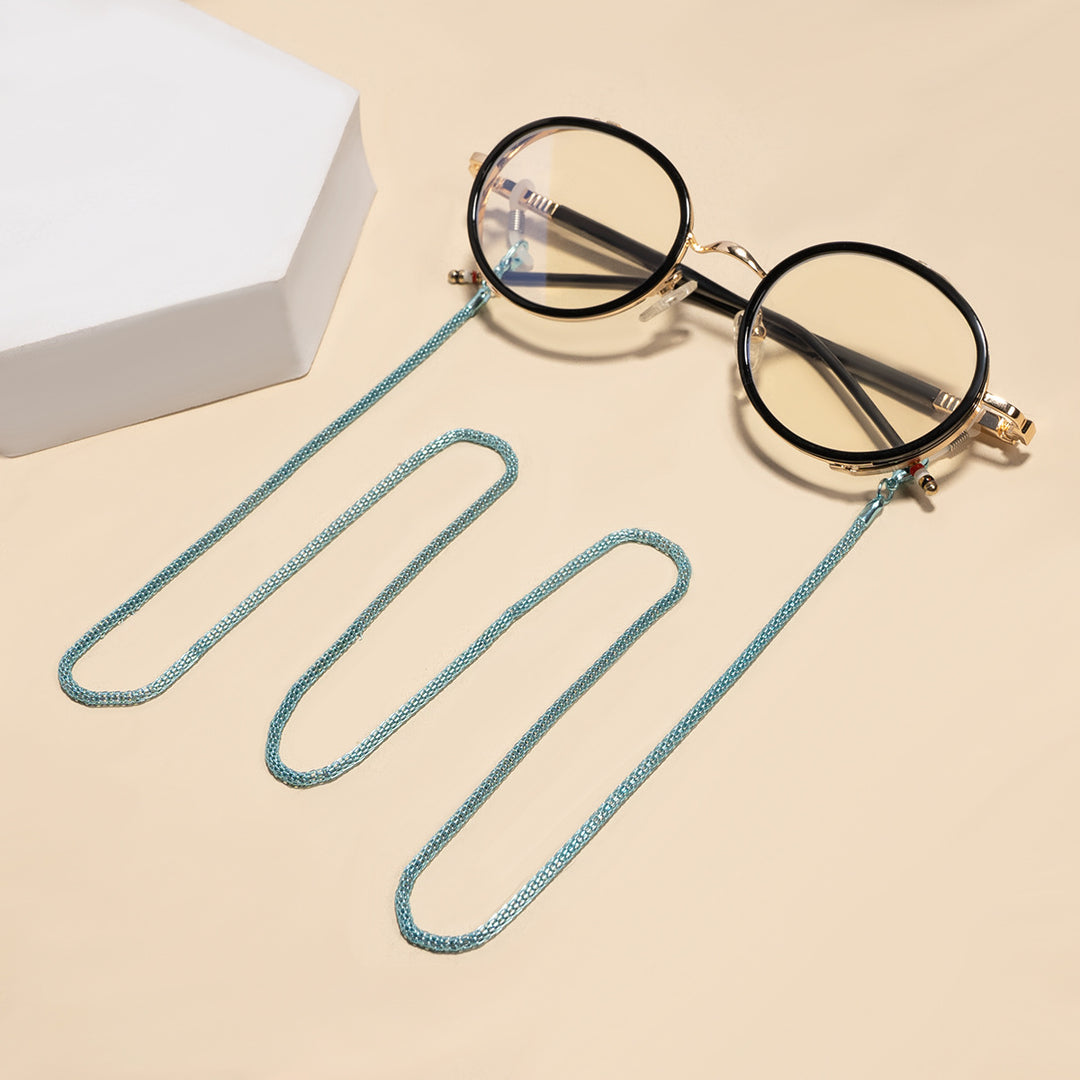 Metallic Eyewear Chain Bowlift