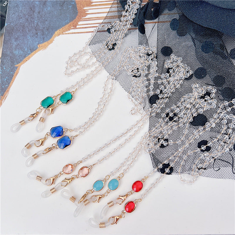 Stylish Beaded Eyewear Chain Bowlift