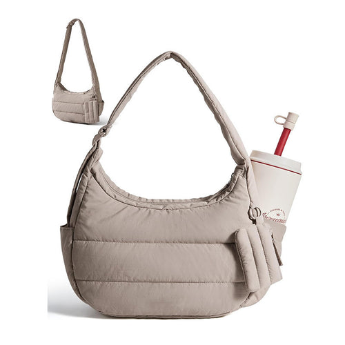 Practical shoulder bag with insulated compartments Bowlift