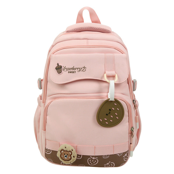Cute Cartoon-Themed School Backpack Bowlift