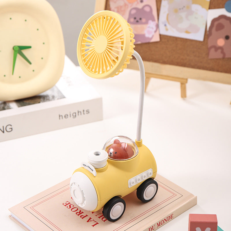 Women’s creative mini table fan in vehicle design Bowlift