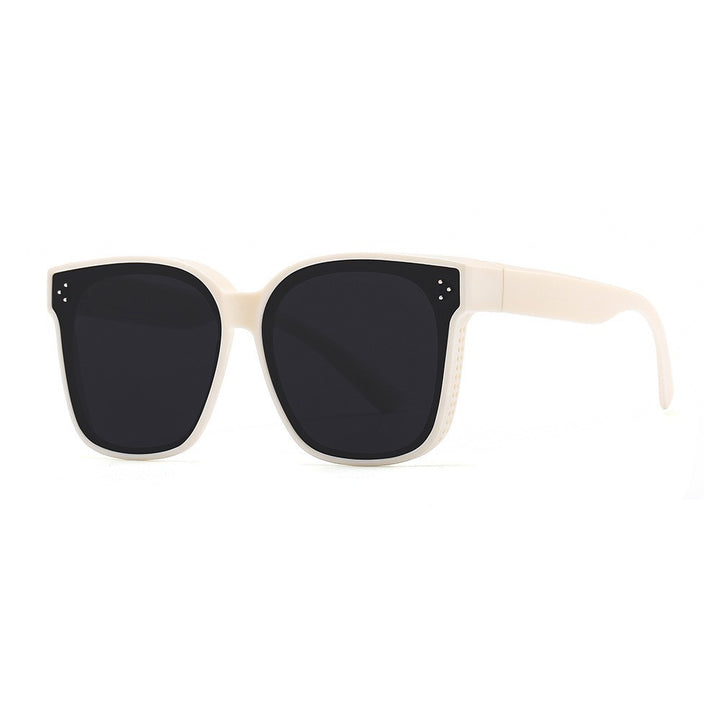 Women's fashionable square sunglasses with UV protection and comfortable temples Bowlift
