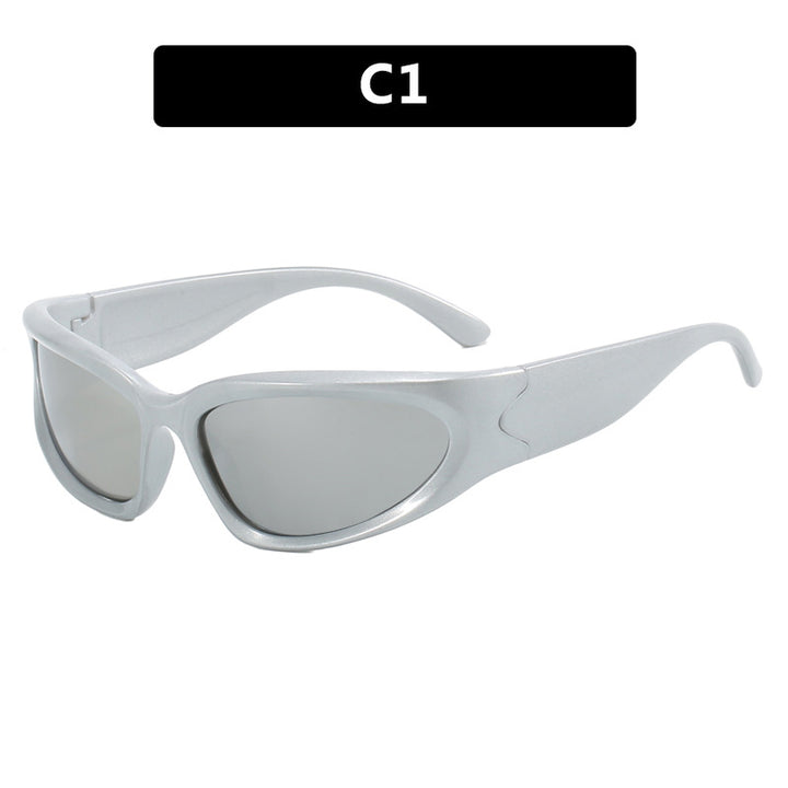 Women sporty sunglasses with ergonomic design and protective UV filter Bowlift