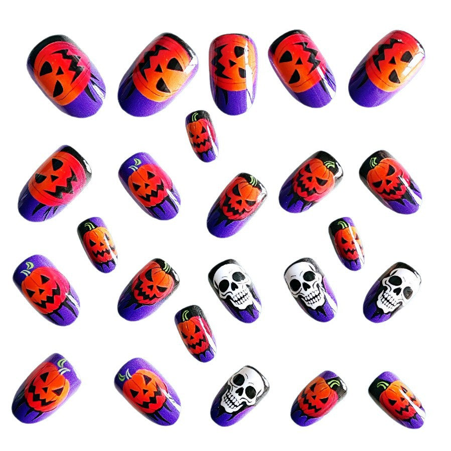 Halloween Nail Art Artificial Nails Bowlift