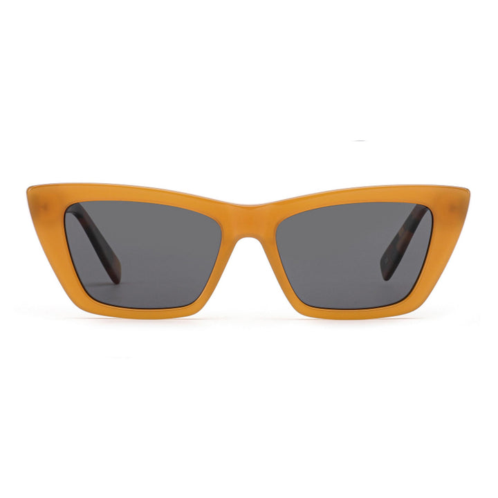 Women's sunglasses in trendy, geometric design with high-quality plastic frame Bowlift