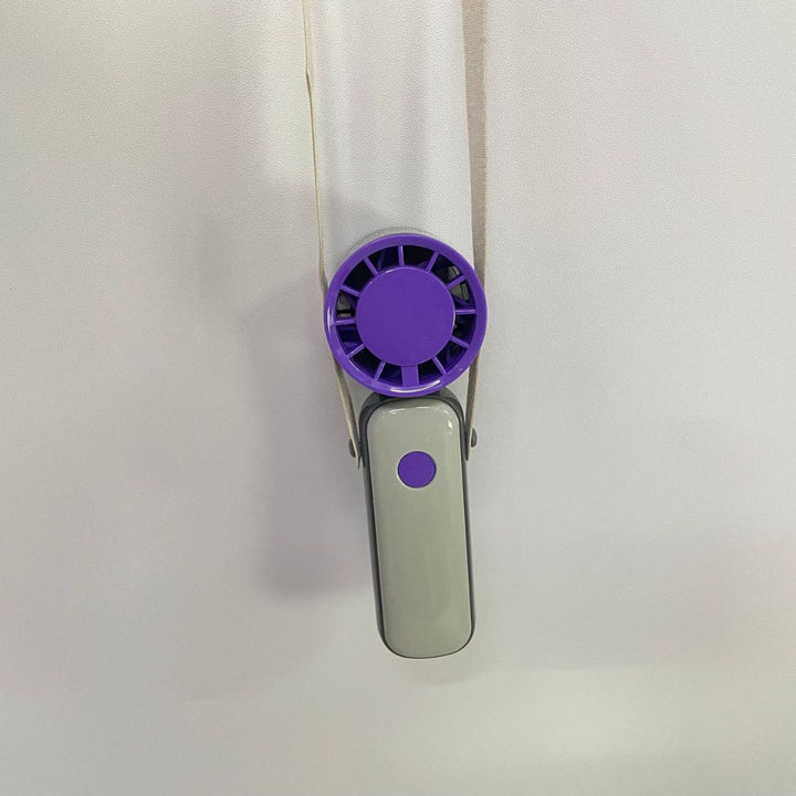 Unisex Portable Folding Fan with USB Charging Bowlift