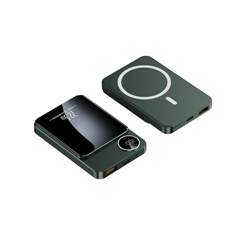 Powerbank with Fast Wireless Charger and LCD Display Bowlift
