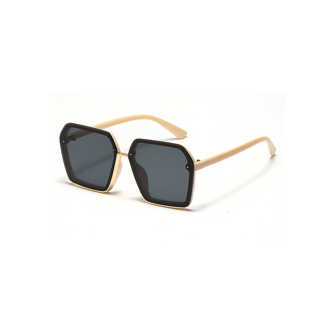 Women's creative oversized sunglasses with unique geometry Bowlift