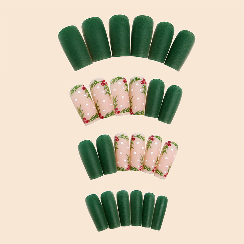 Artful Nail Tips with Botanical Motifs Bowlift