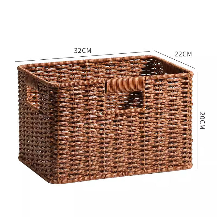 Natural Woven Storage Bin Bowlift