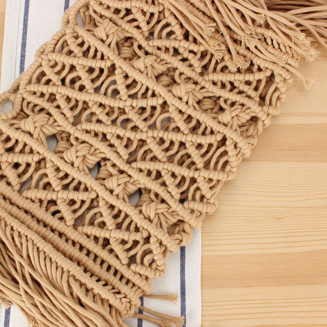 Handmade Macrame Bag Bowlift