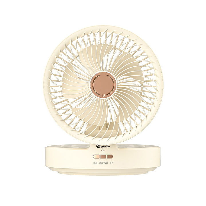 Compact Oscillating Desk Fan Bowlift