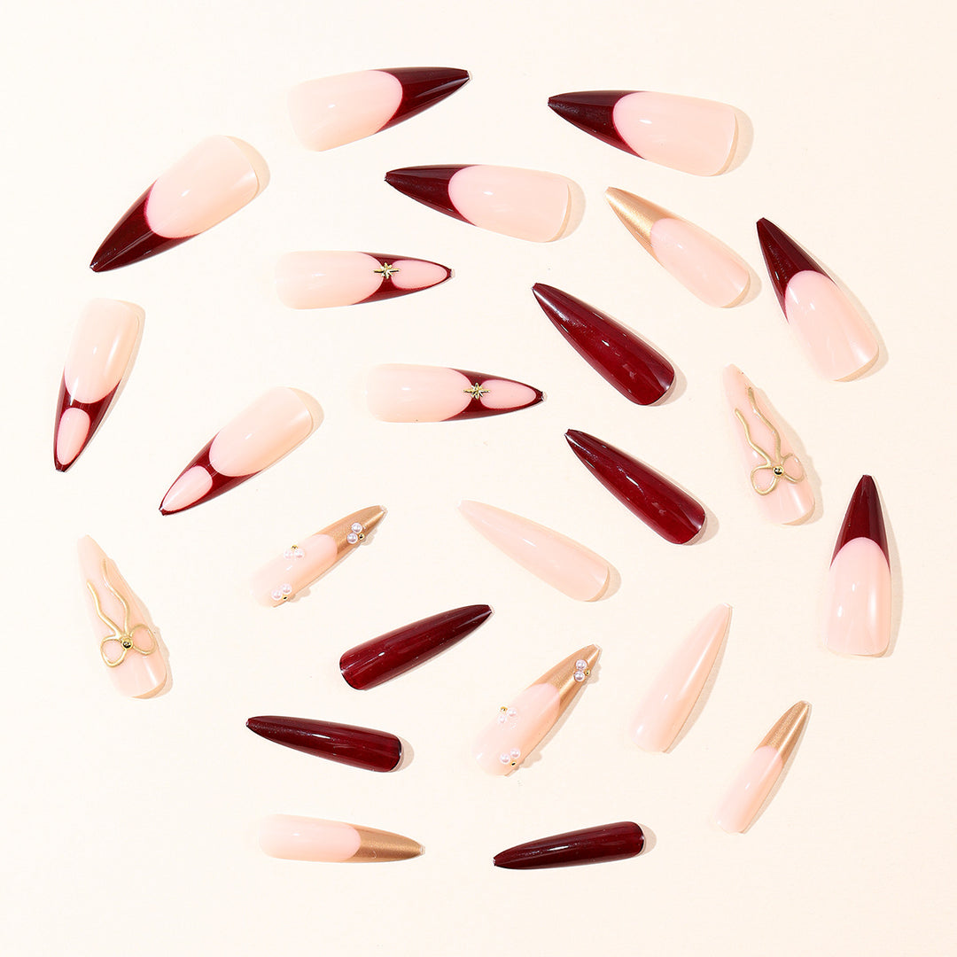 Elegant Stiletto Nail Art Extensions Bowlift 1789713103