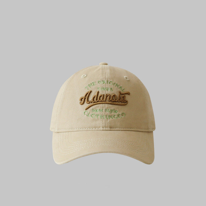 Women's Embroidered Casual Sun Cap Bowlift