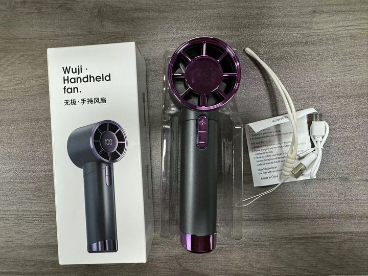 Ladies Portable Mini Fan with USB Charging Function and Variable Speed Control Bowlift