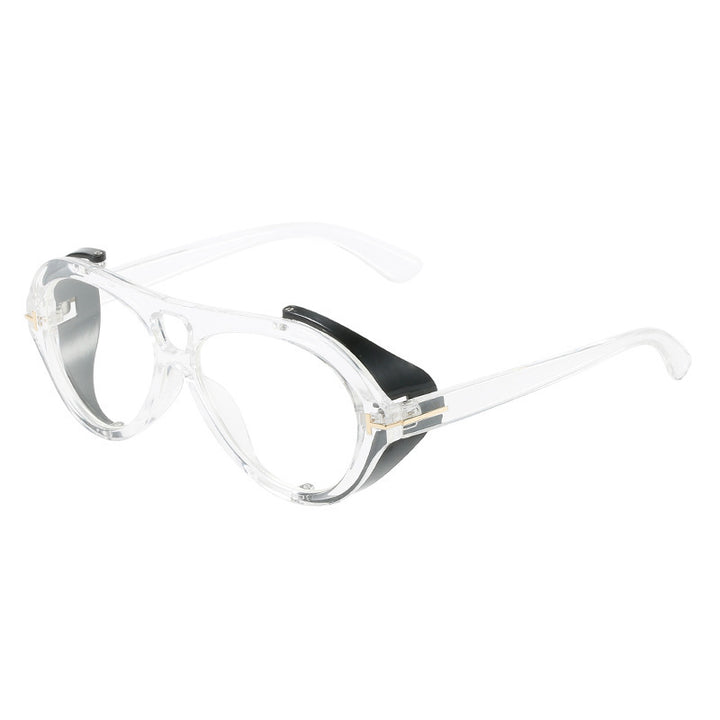 Retro-Inspired Shield Sunglasses Bowlift