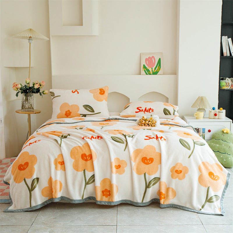 Women Patterned Blanket made of Soft Cotton Bowlift