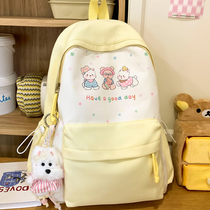 Cute Playful Character Backpack