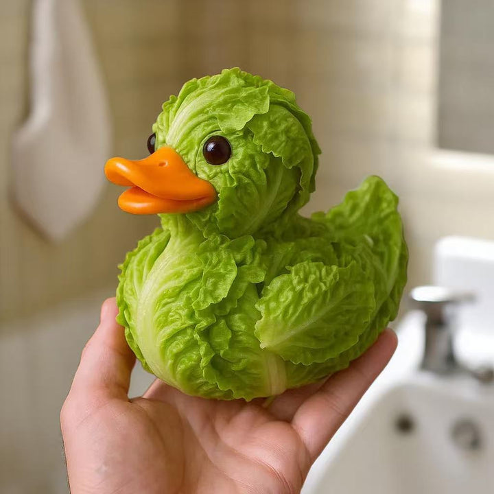 Funny Decor Rubber Duck with Sprinkles Bowlift