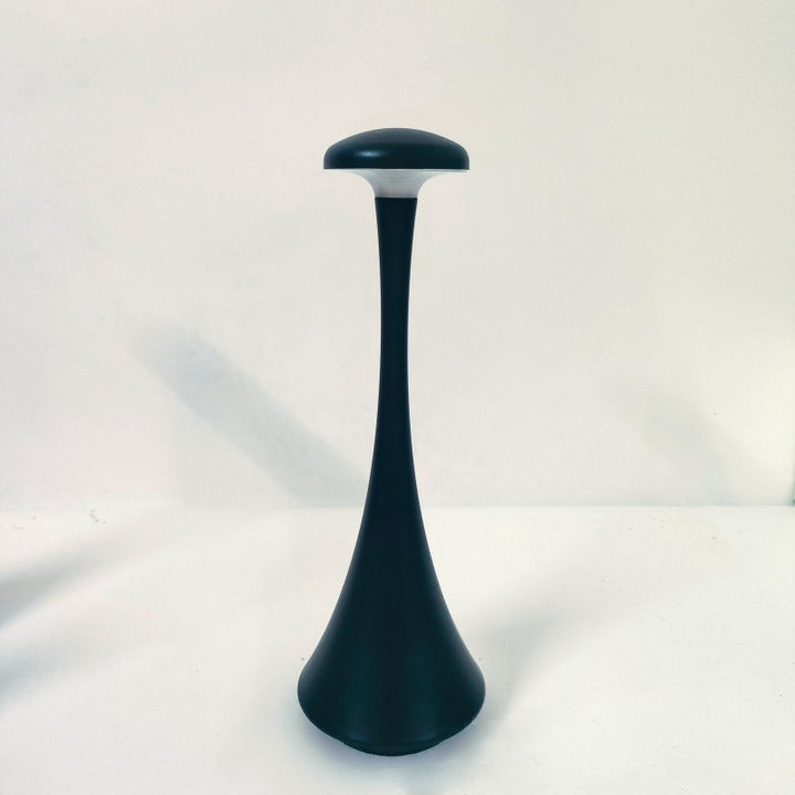 Compact rechargeable touch LED ambient desk lamp with flexible stem Bowlift