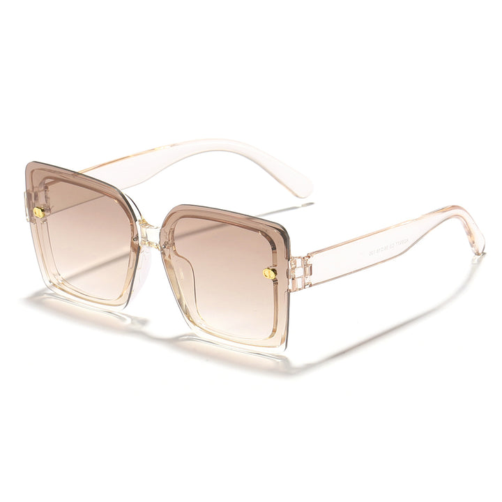 Women's fashionable sunglasses with square design and high-quality frame Bowlift