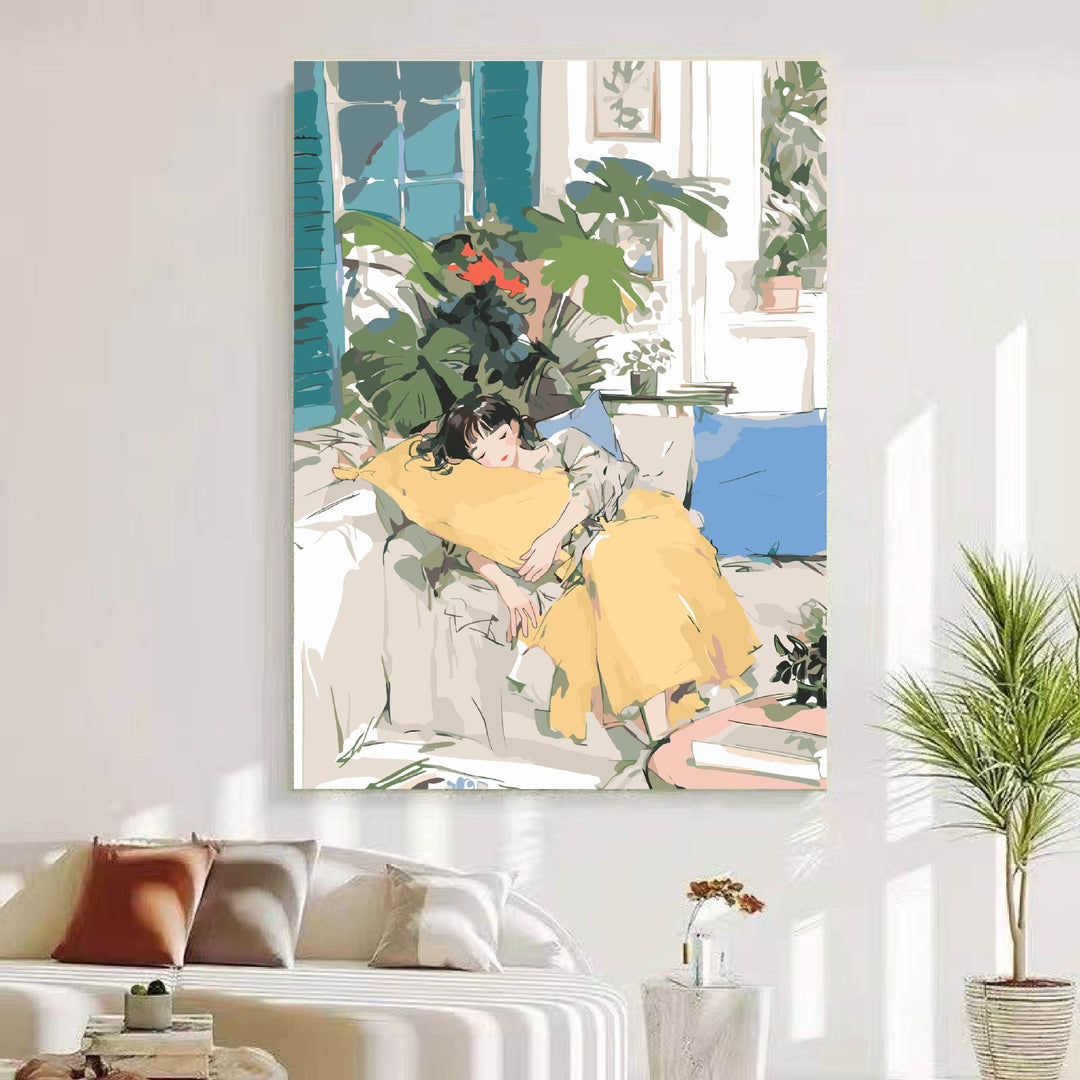 Cozy Lifestyle Canvas Art Bowlift