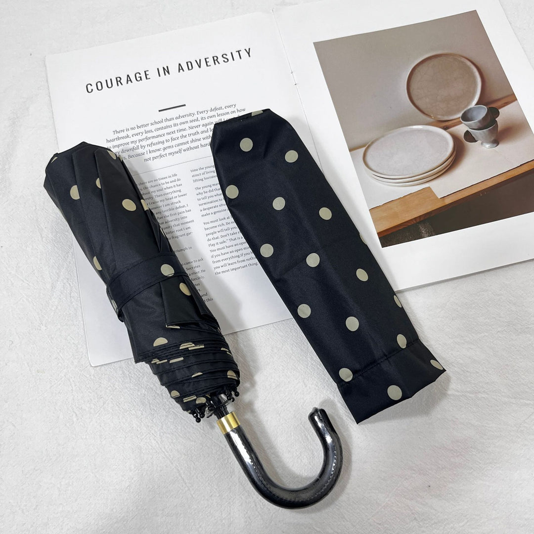 Women Folding Umbrella Bowlift