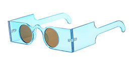 Avant-Garde Angular Frame Sunglasses Bowlift