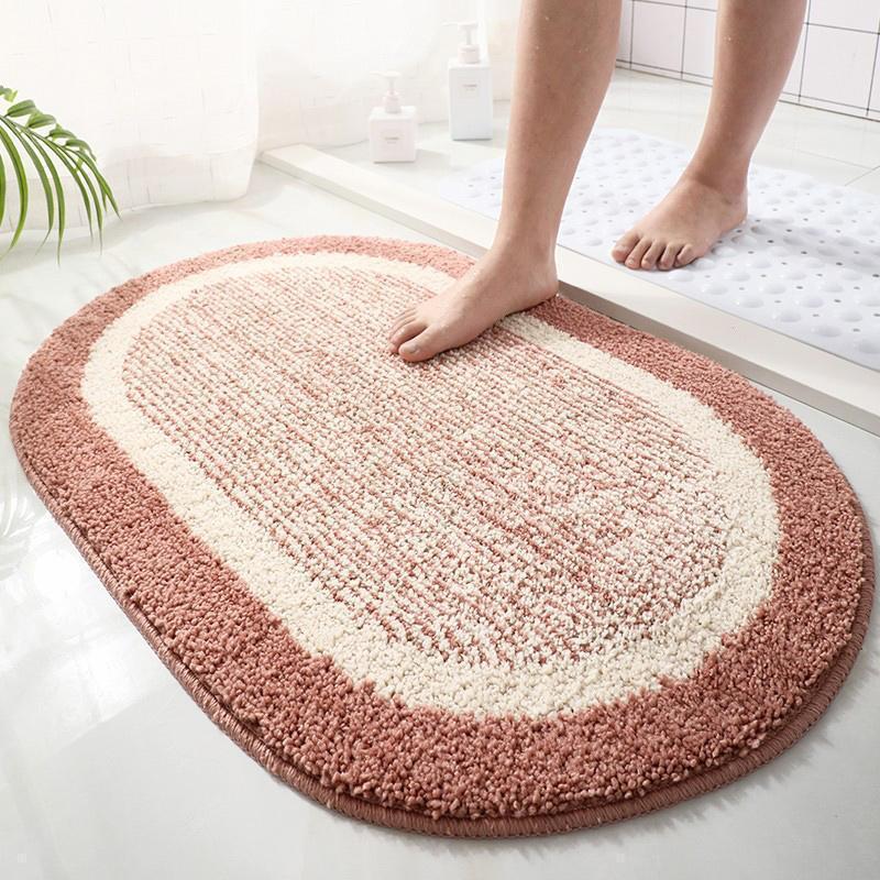 Plush Microfiber Bath Rug Bowlift