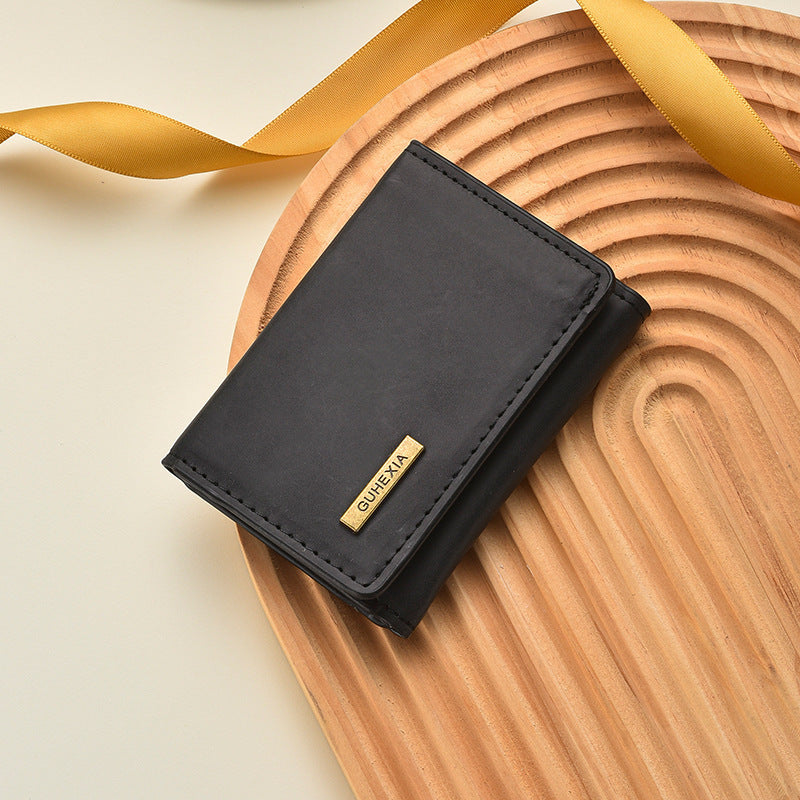 Premium Leather Card Holder Bowlift