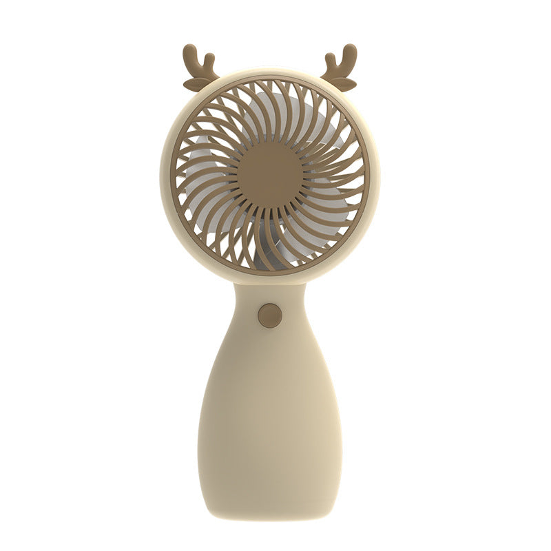 Cooling hands-free rechargeable dual bear-ear neck fan with adjustable speeds Bowlift