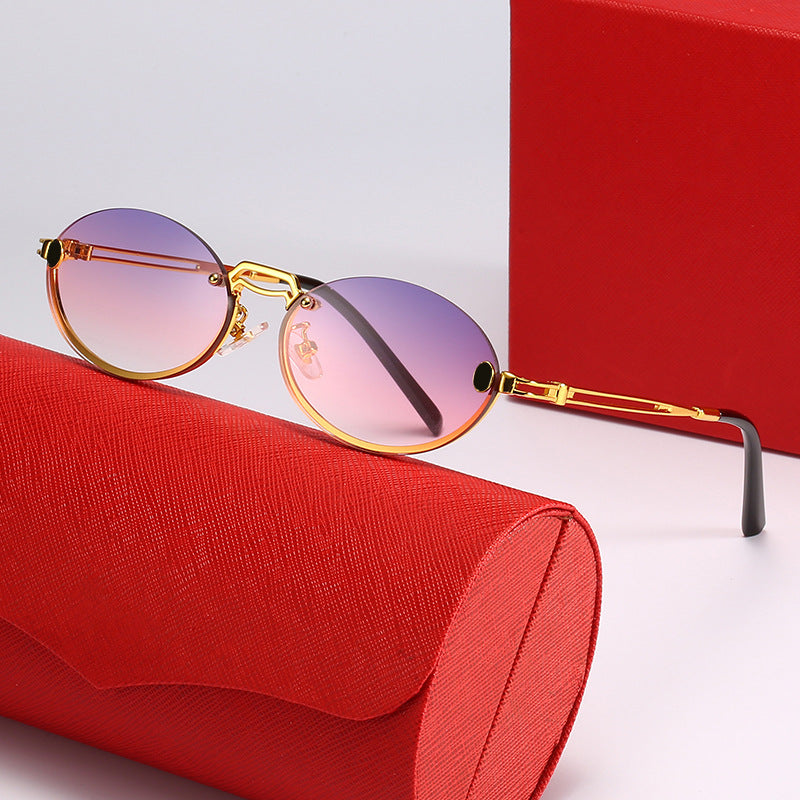 Women's fashionable sunglasses with intricate metal frame and stylish design Bowlift