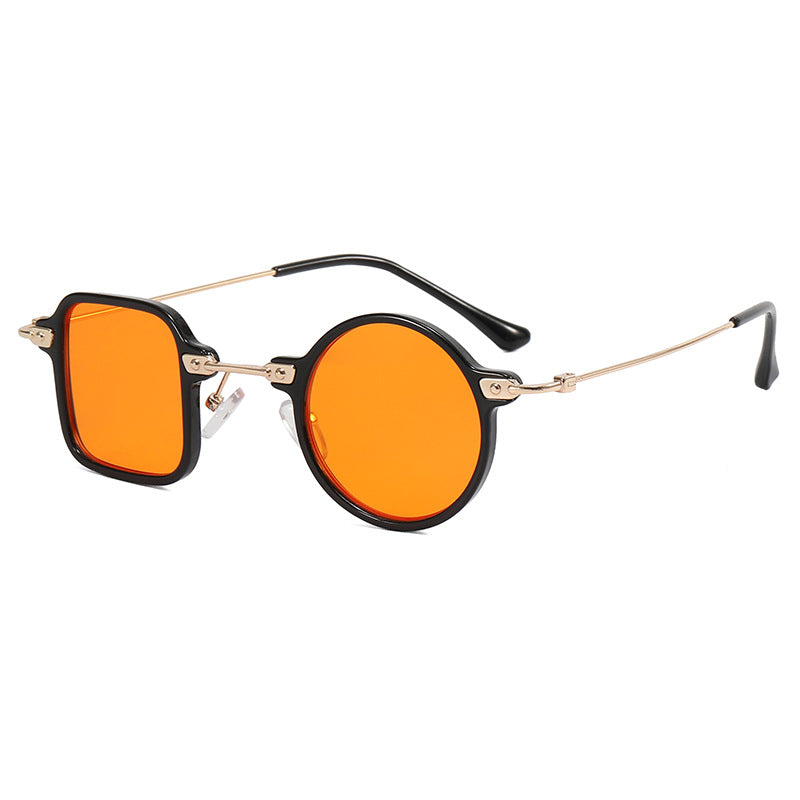 Ladies elegant round hybrid glasses with square design Bowlift
