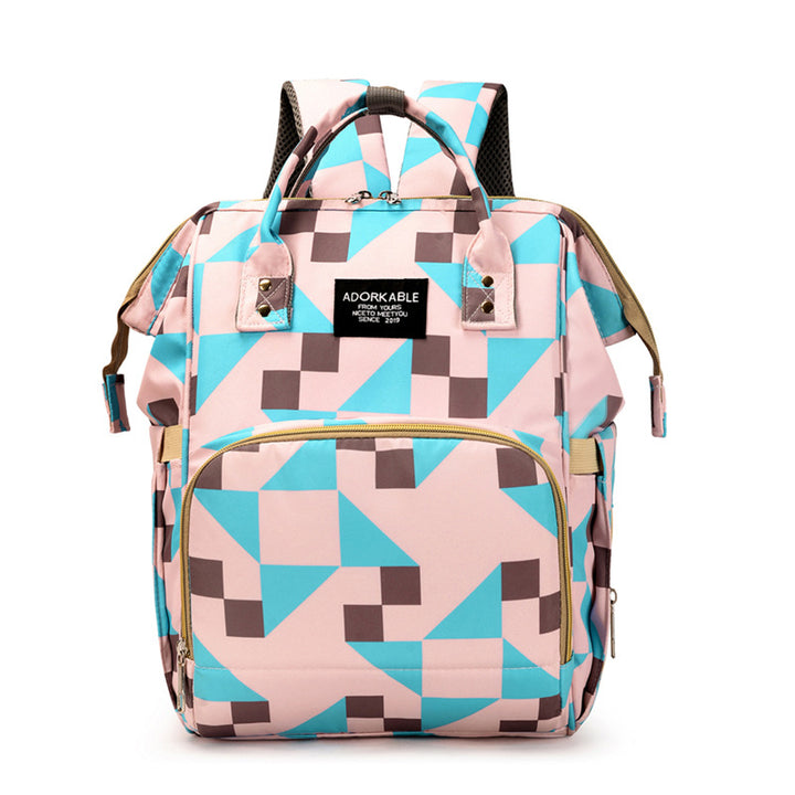 Vibrant Artistic Design Backpack Bowlift