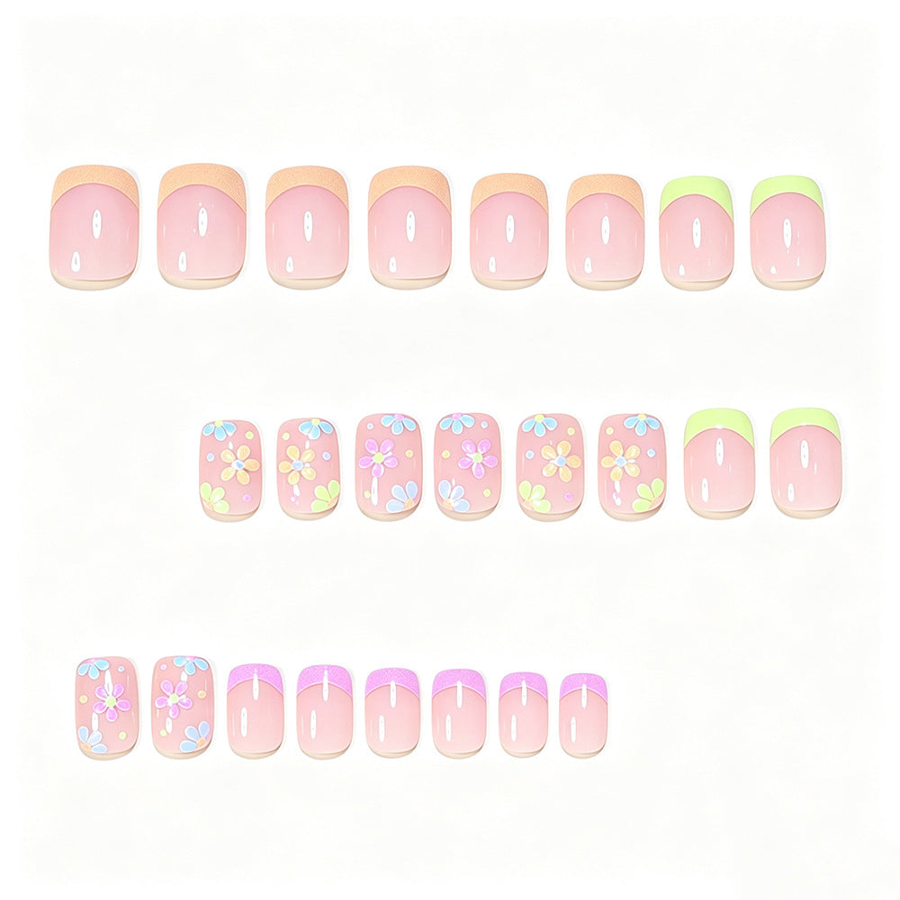 Floral Nail Art Embellishment Kit Bowlift
