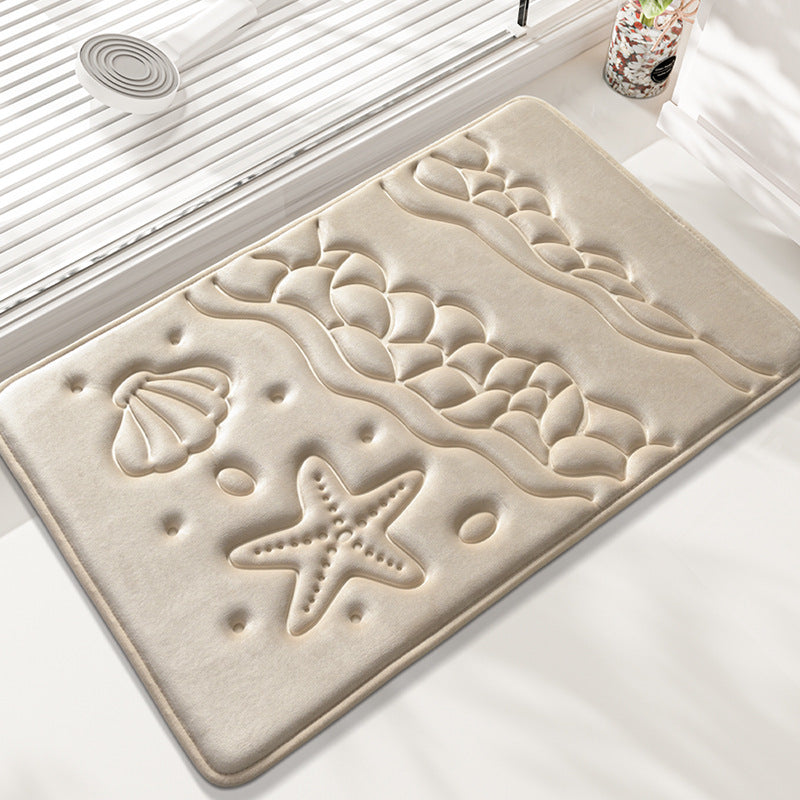 Coastal Themed Shower Mat