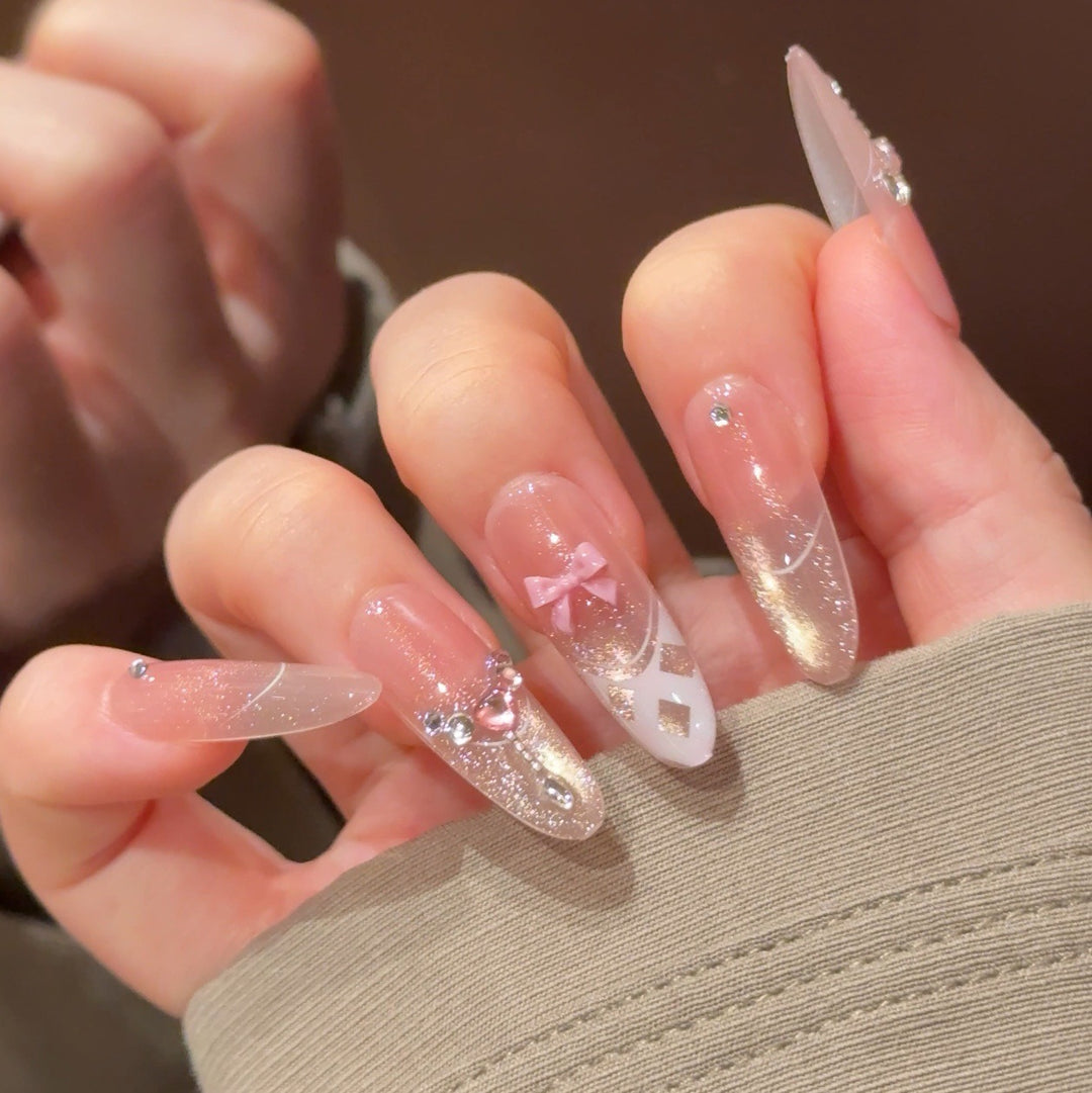Elegant Decorative Nail Art Extensions Bowlift