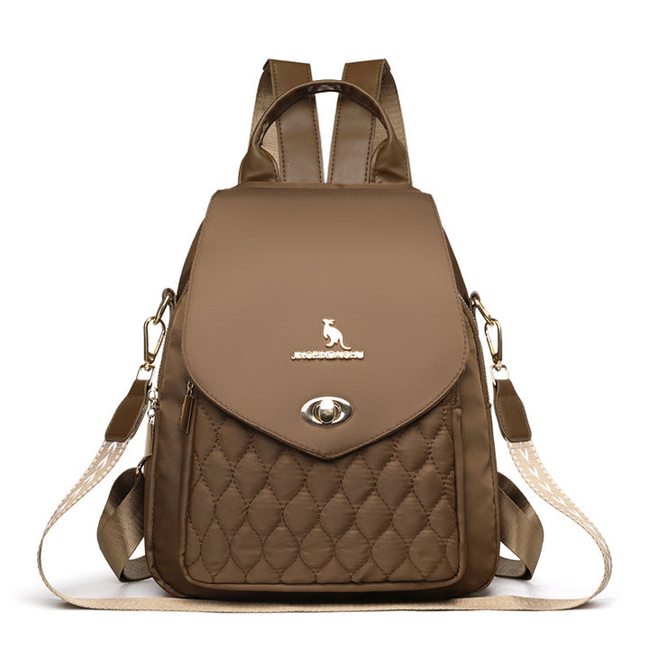 Modern Quilted Backpack
