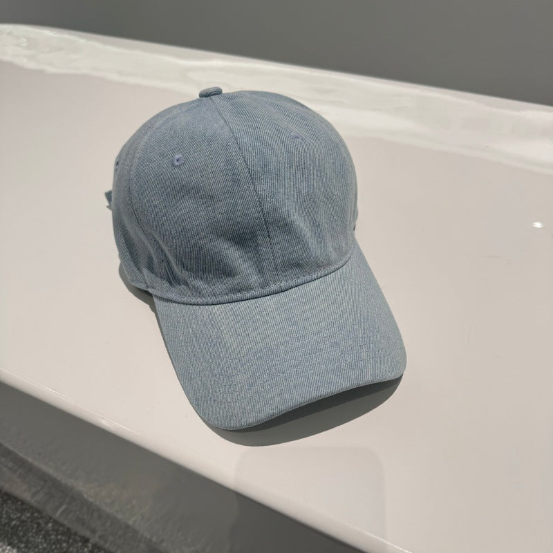 Women's Classic Adjustable Denim Baseball Cap Bowlift